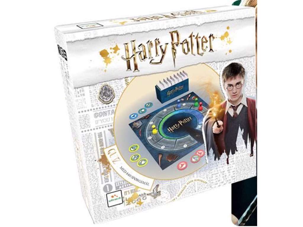 Harry Potter Quiz (DA) - brætspil fra Vennerød