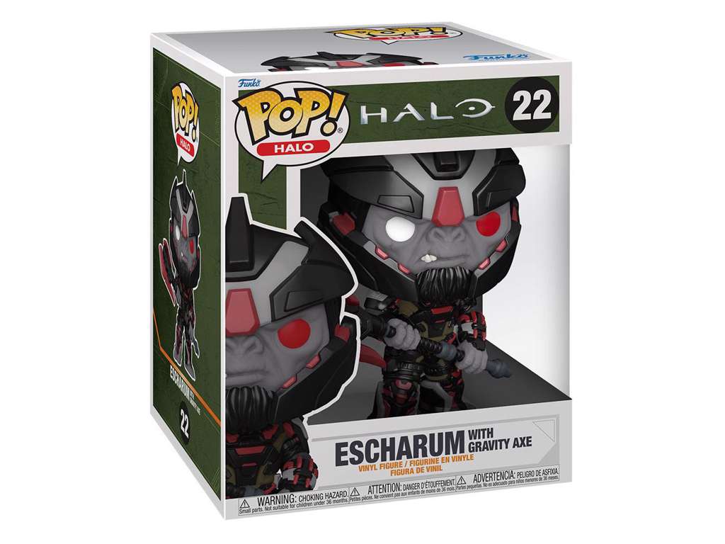 Halo Infinite Super Sized POP! Vinyl Figure Escharum w/Axe 15 cm