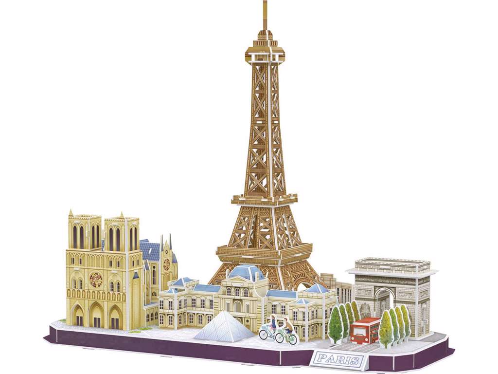 Paris Skyline 3D puslespil fra Revell