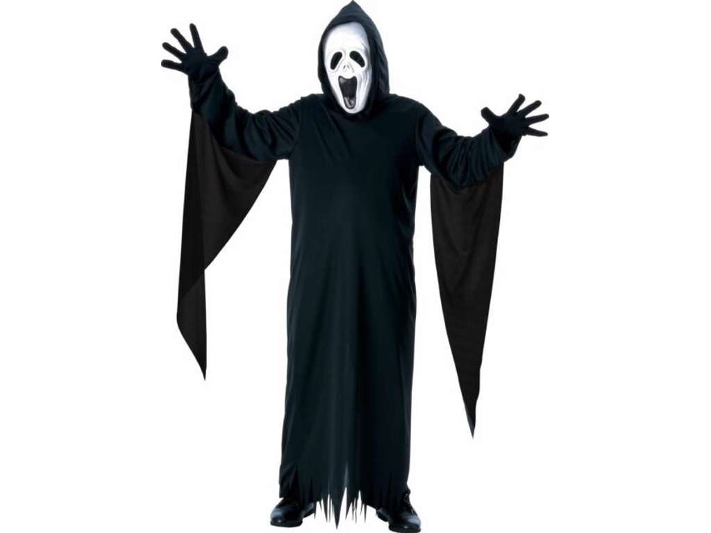 Howling ghost kostume - 5-7 år