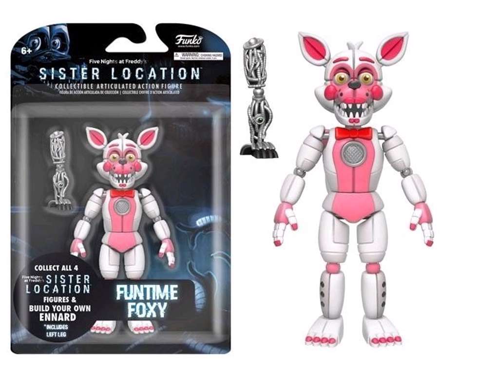 Five Nights at Freddy's action figure af Foxy Sister Location på 13 cm