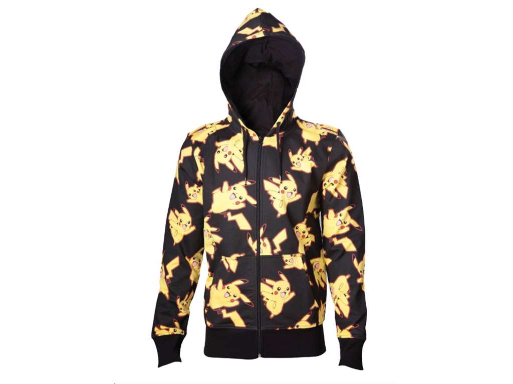 Pokémon hættetrøje med Pikachu str M