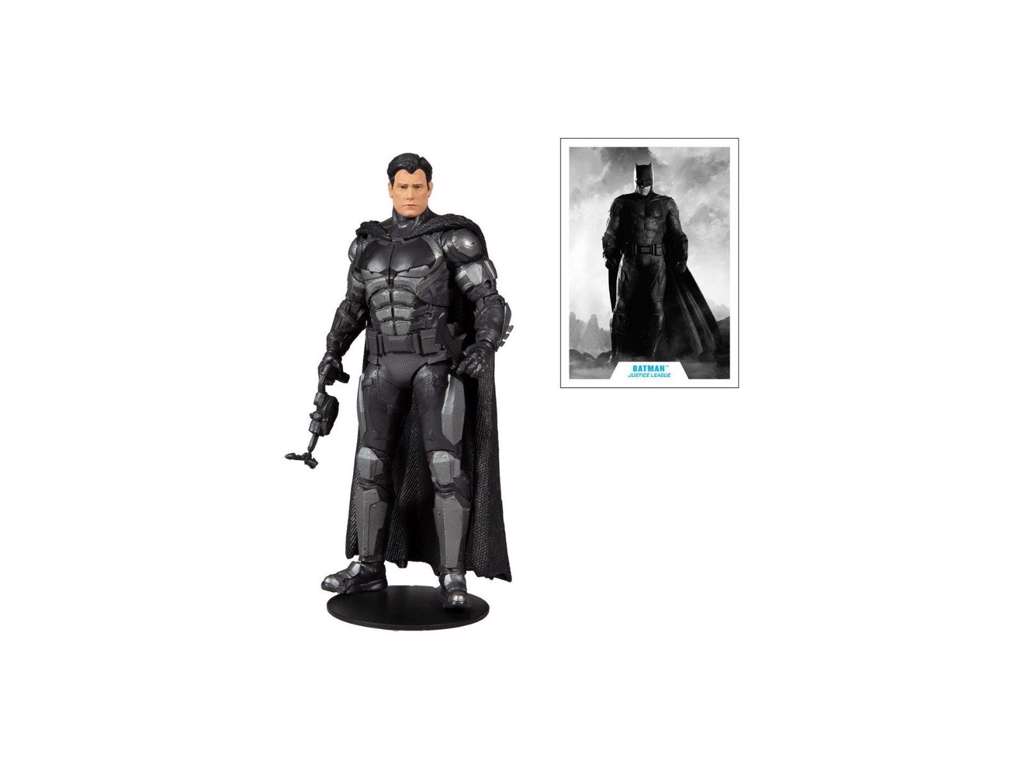 DC Justice League Movie action figur af Batman (Bruce Wayne) på 18 cm
