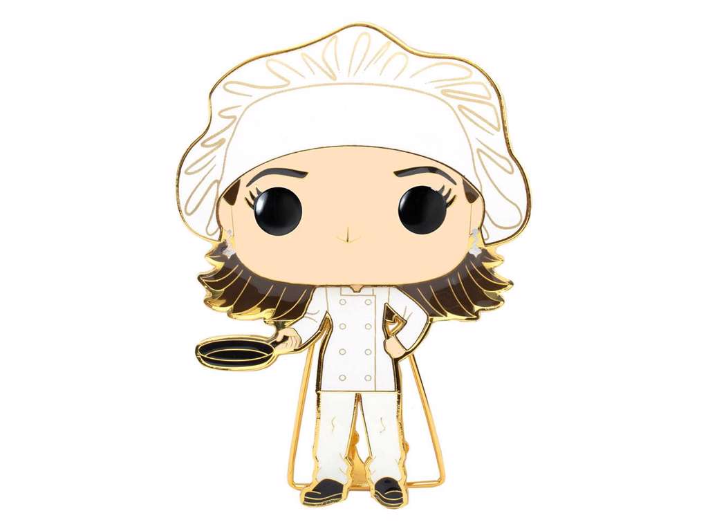 Friends POP! Enamel Pin af Monica Chef på 10 cm
