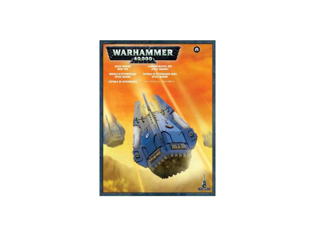 Space Marines Drop Pod