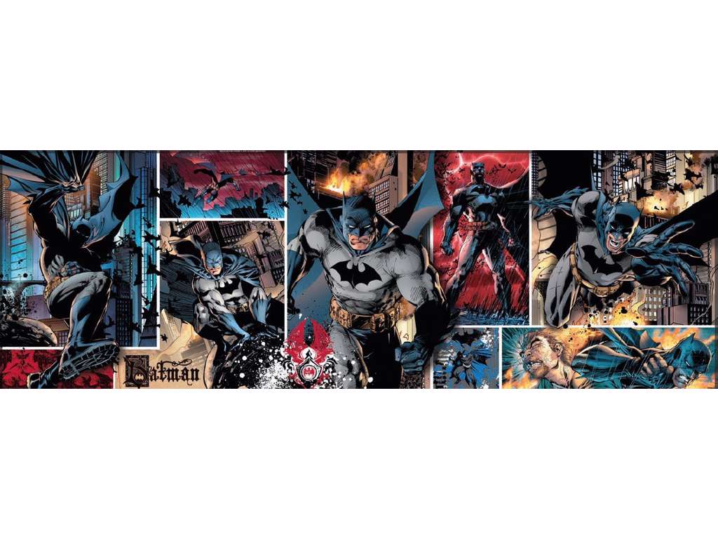 DC Comics puslespil på 1000 brikker med Batman Panorama
