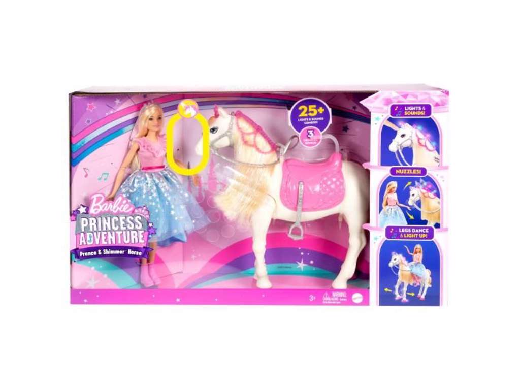 Barbie Princess Adventure prinsesse med hest