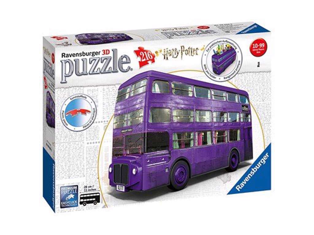 3D Puzzle Knight Bus - Harry Potter (EN) - puslespil fra Pegasus
