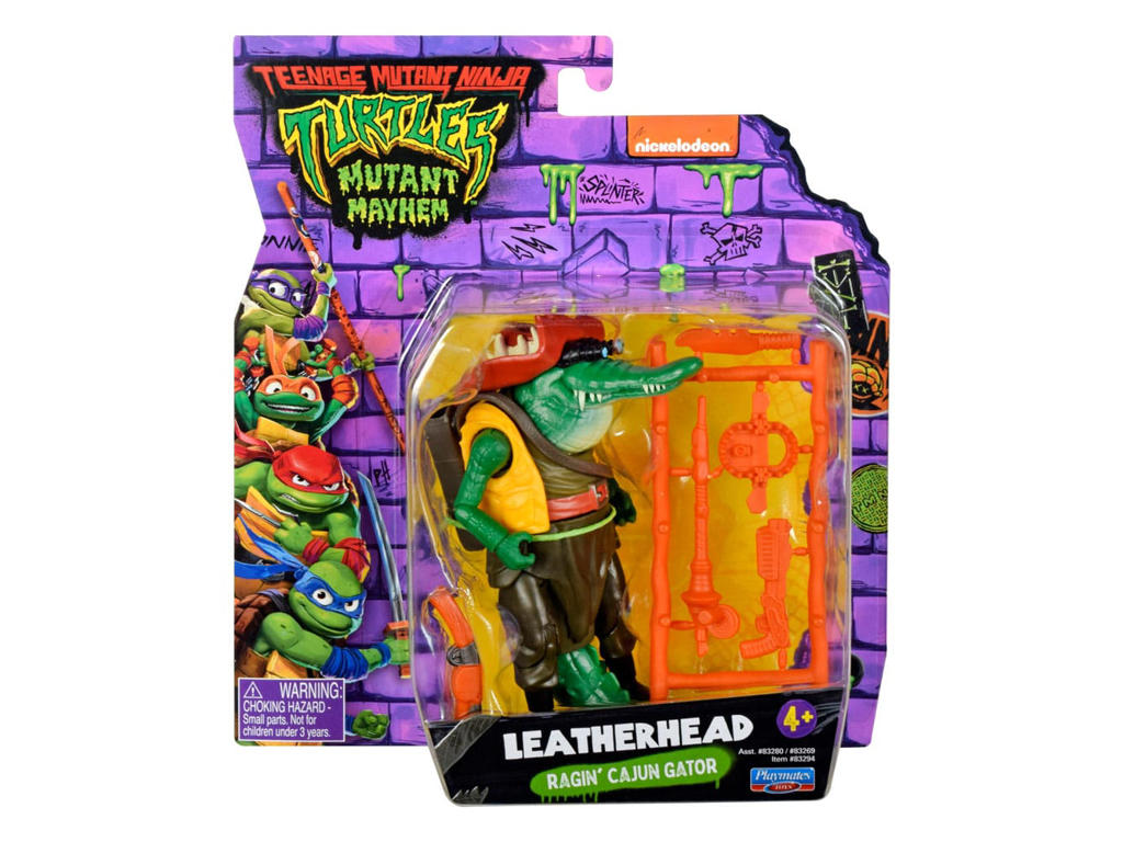 Teenage Mutant Ninja Turtles: Mutant Mayhem Action Figure 10 cm Basic - Leatherhead