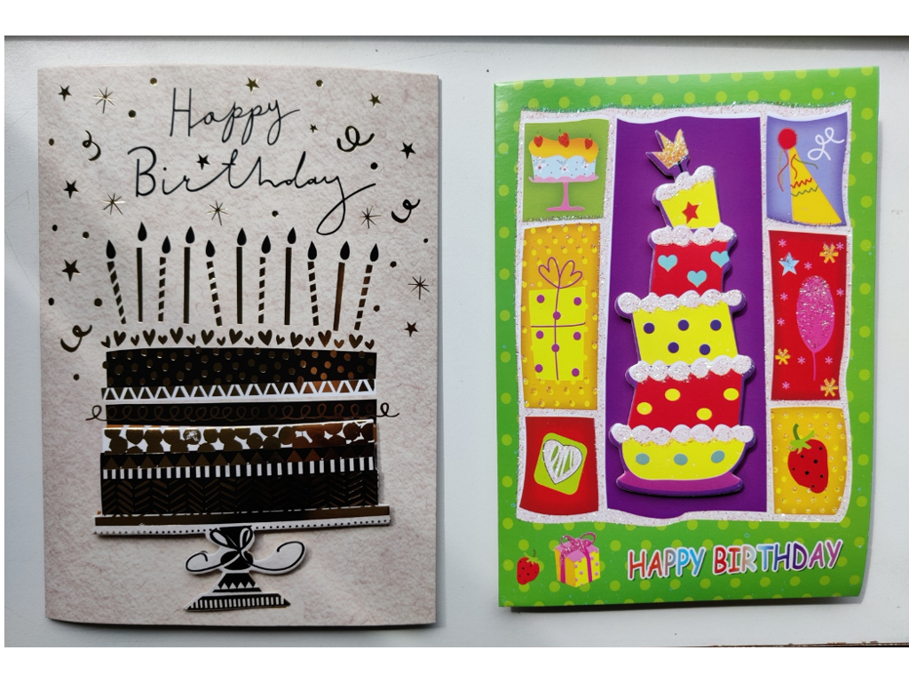 Fødselsdagskort med lyd