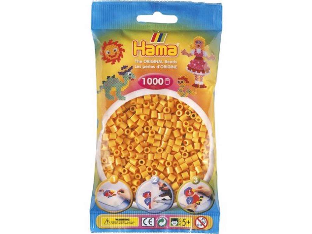 1000stk. Hama Midi bamsegul  207-60