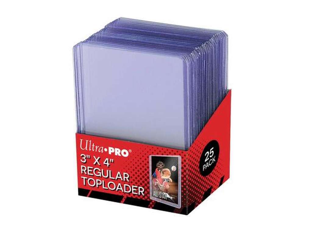 Ultra-Pro Regular Toploader 3x4" - 25 pak