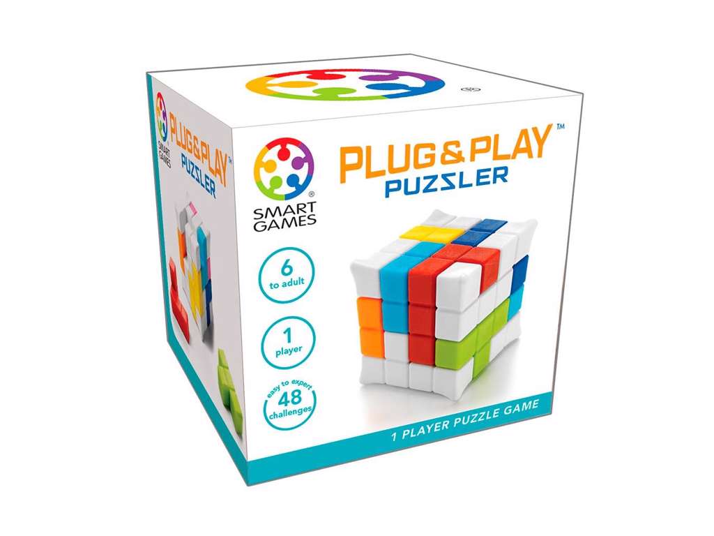 SmartGames: Plug and Play Puzzler (Nordic) - brætspil fra Smart Games