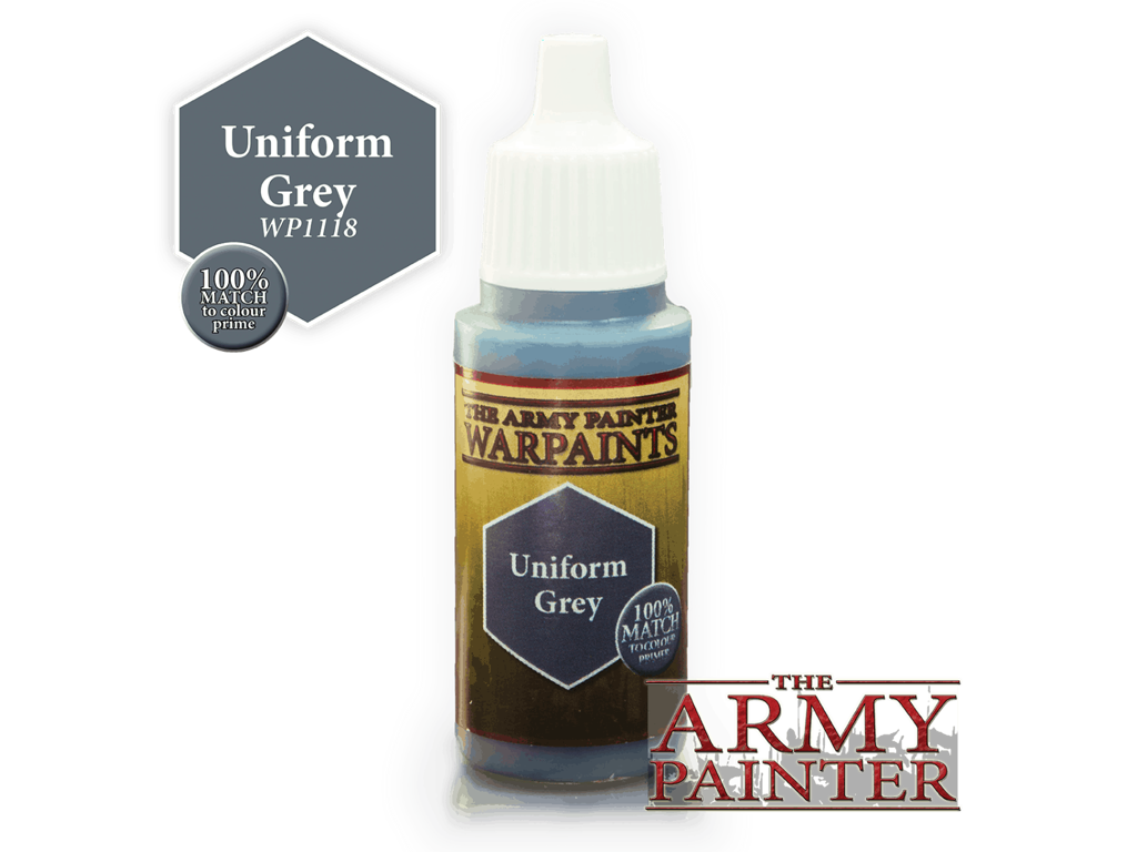 Uniform Grey Warpaint - The Army Painter akrylmaling til figurer