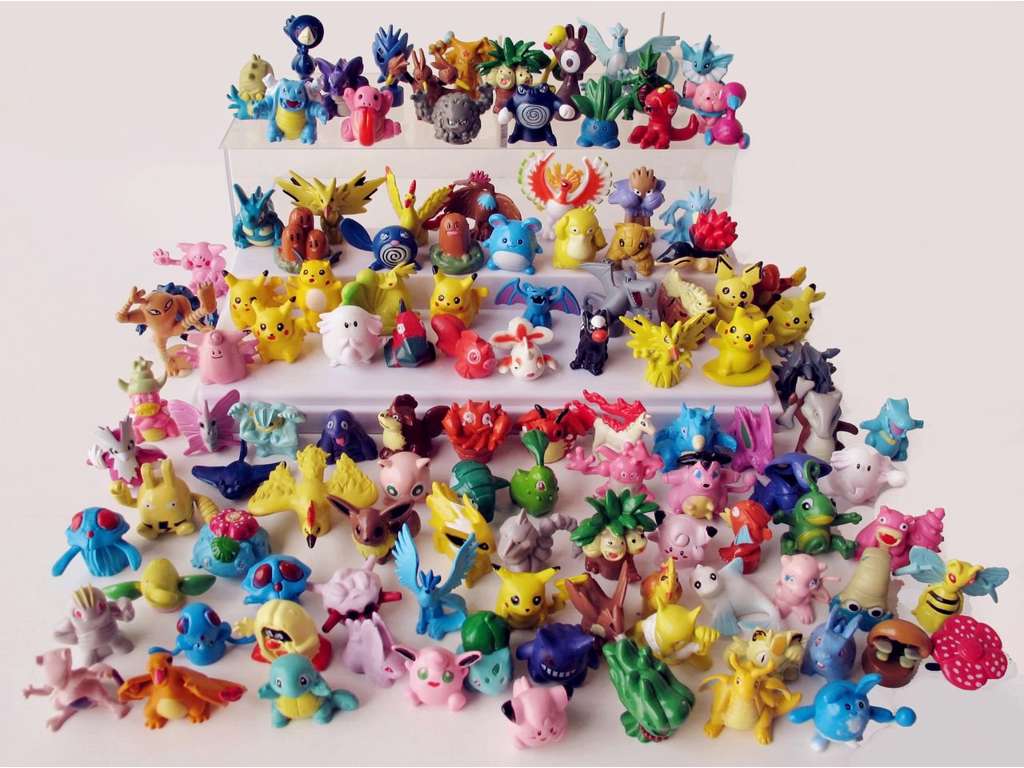 Mini Pokémon figur 1-2cm