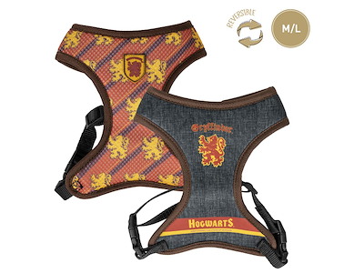 Premium hundesele med Harry Potter vendbar - M/L