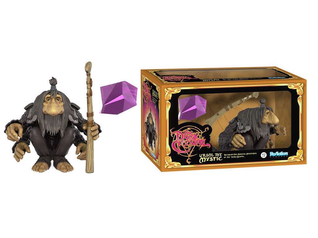 The Dark Crystal ReAction action figur af UrSol the Chanter på 10 cm