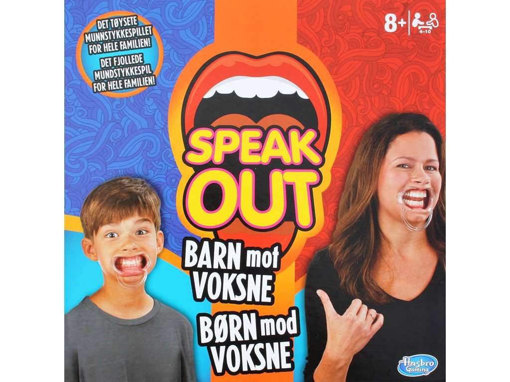 Speak Out  Børn mod Voksne - brætspil