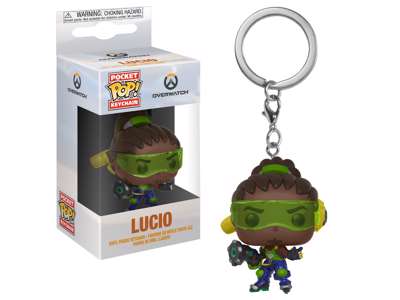 Overwatch Pocket POP! nøglering med Lucio på 4 cm