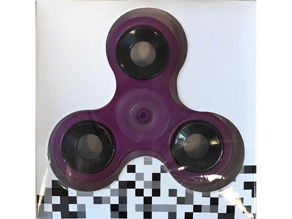 Neon glow in the dark fidget spinner