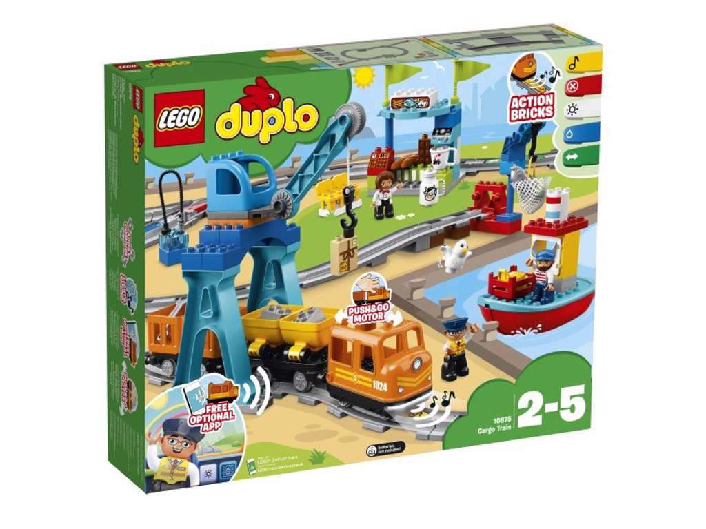 LEGO DUPLO Town - Godstog - 10875