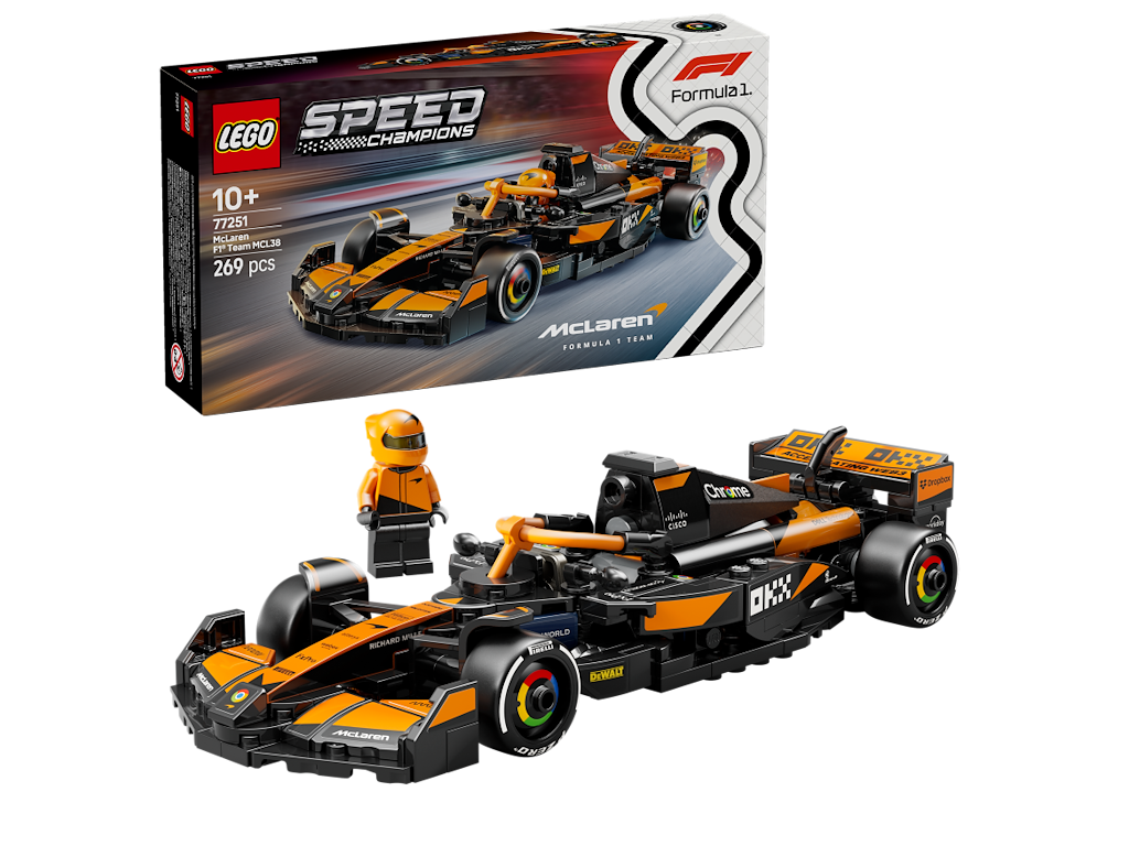 McLaren F1® Team MCL38-racerbil - 77251 - LEGO Speed Champions