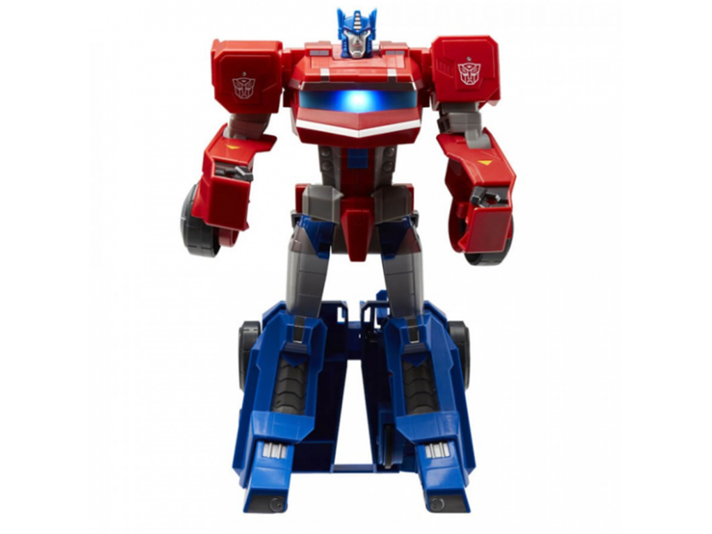 Transformers Cyberverse Roll and Transform Optimus Prime