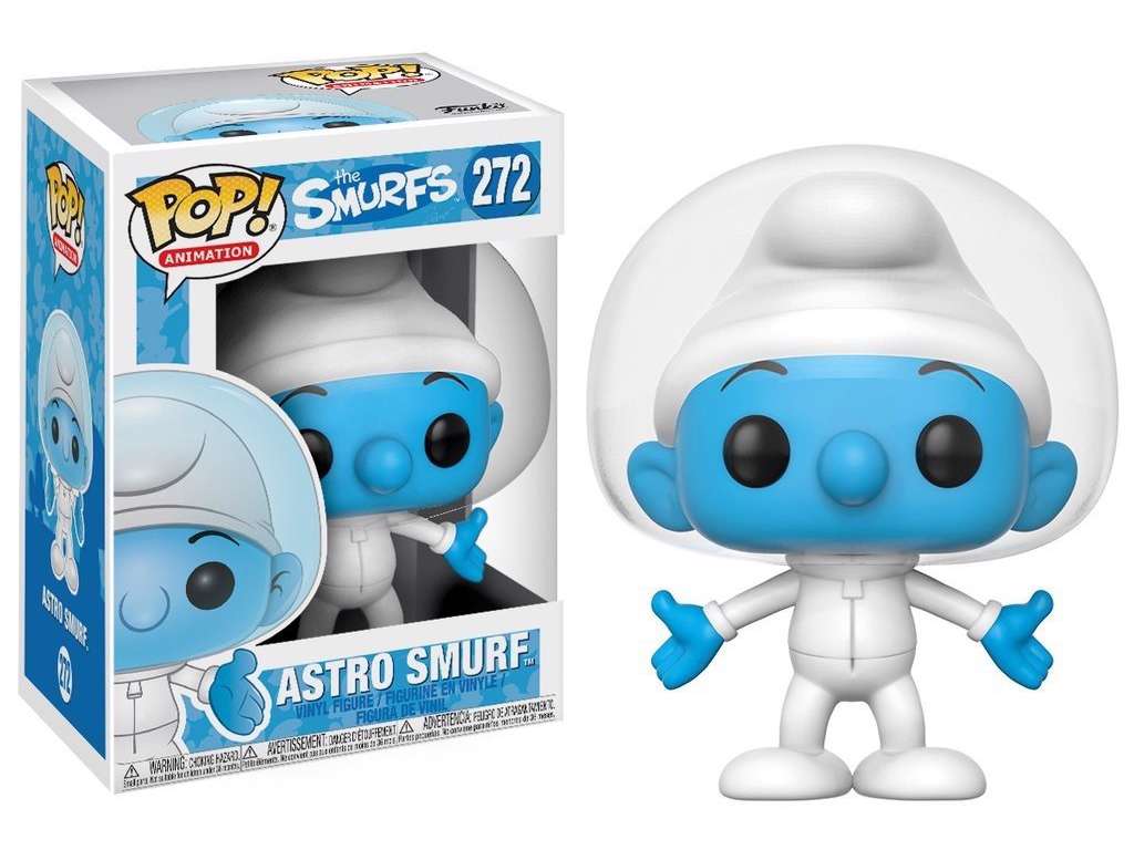 The Smurfs POP! vinyl figur af Astro Smurf på 9 cm