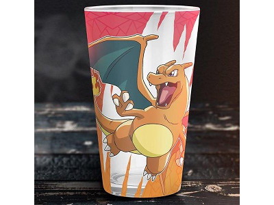 Pokémon Large Glass Premium Charizard 400 ml