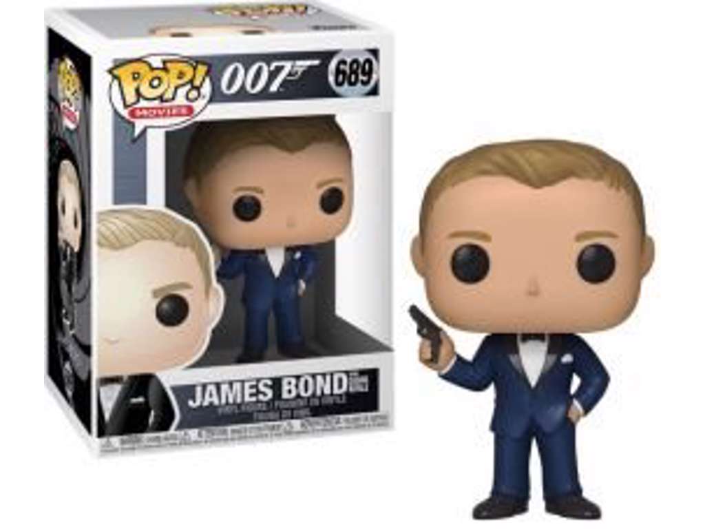 James Bond POP! vinyl figur af Daniel Craig (Casino Royale) på 9 cm