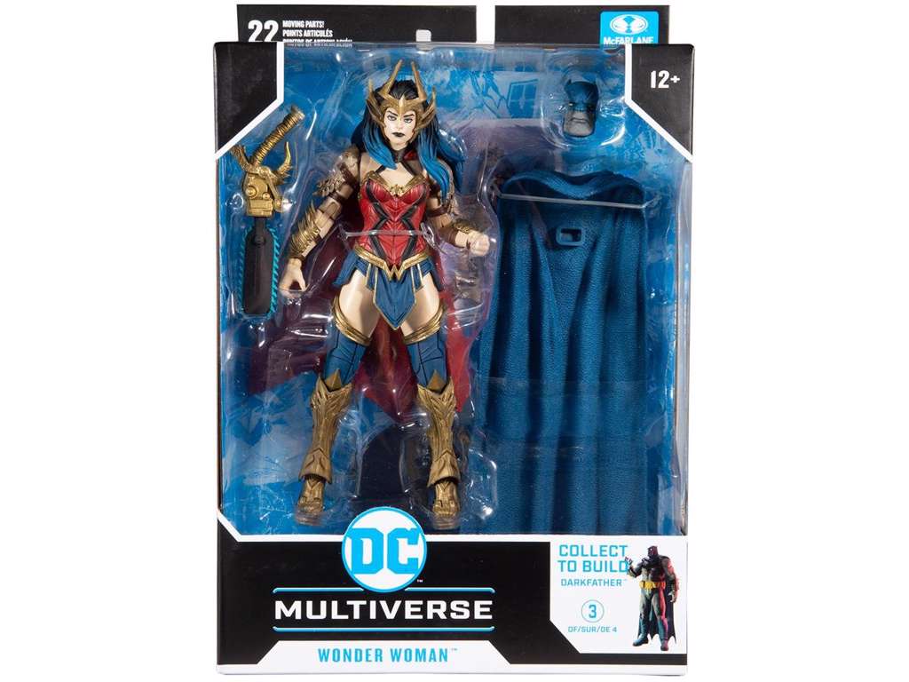 DC Multiverse Build A action figur af Wonder Woman på 18 cm