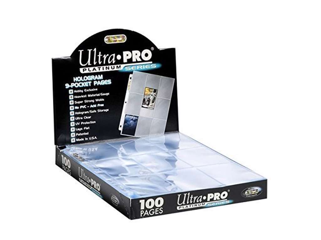 Plastiklommer til samlekort 100 stk