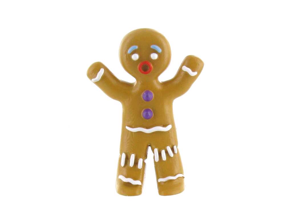 Shrek minifigur af Ginger Cookie på 6 cm