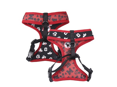 Hundesele med Mickey Mouse vendbar - M/L