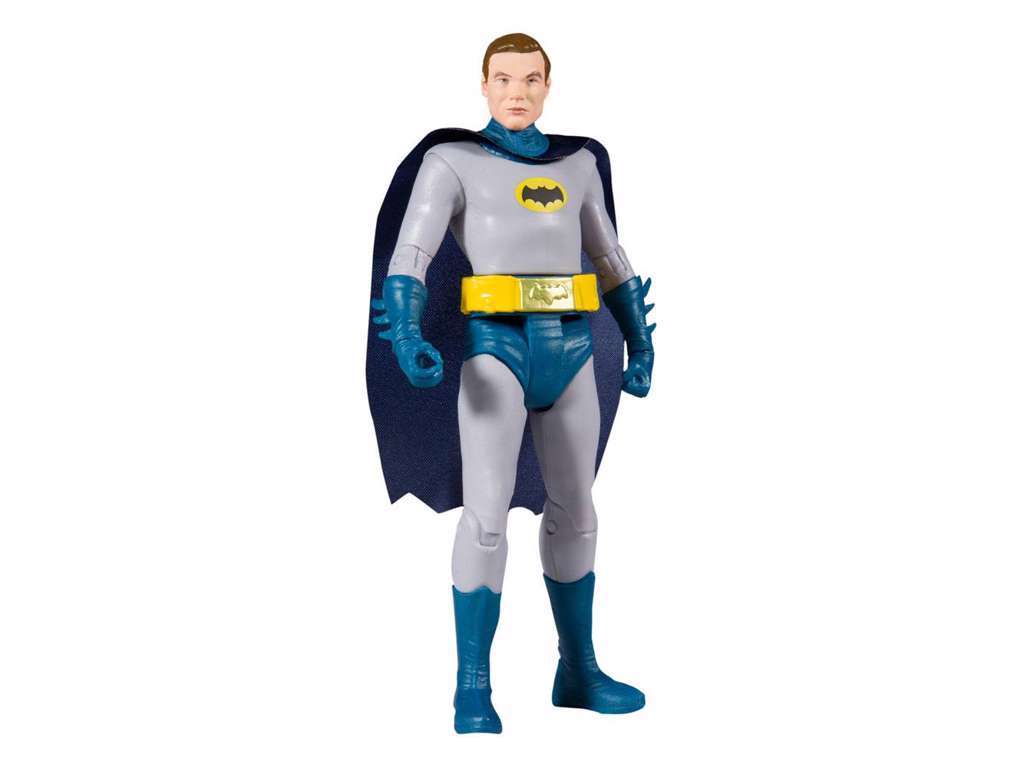 DC Retro Batman 66 Batman Unmasked actionfigur på 15 cm