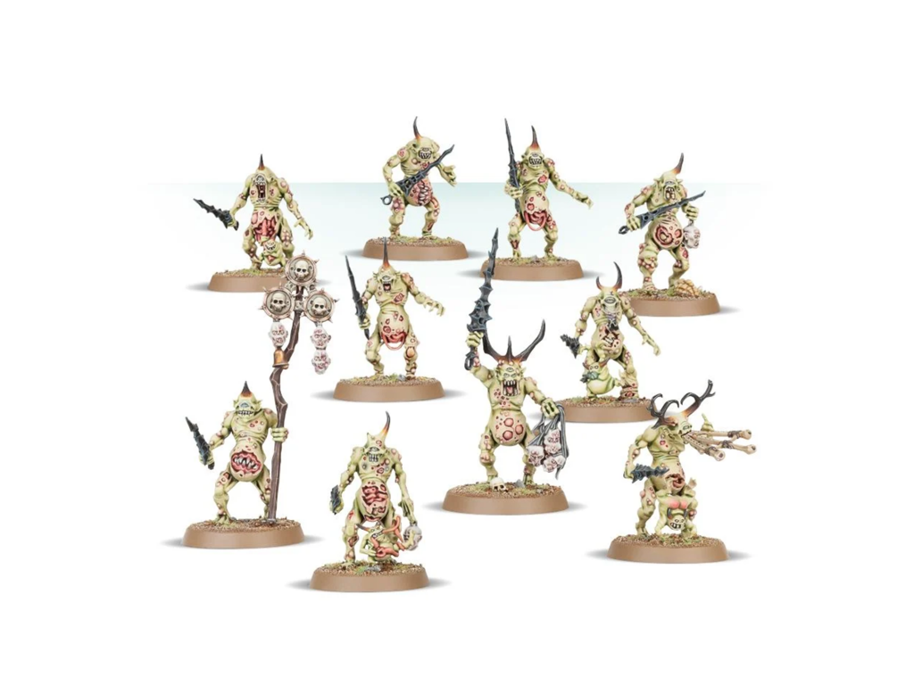 Daemons Of Nurgle Plaguebearers - Warhammer