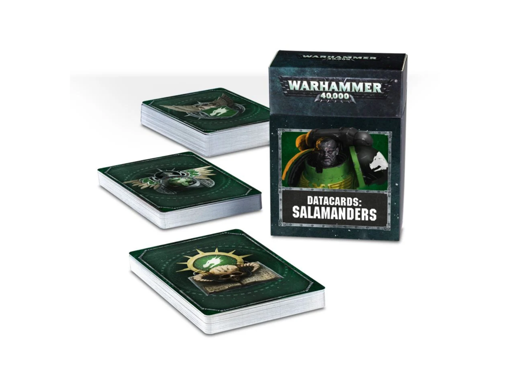 Datacards: Salamanders - Regler i kortform til Salamanders i Warhammer 40.000
