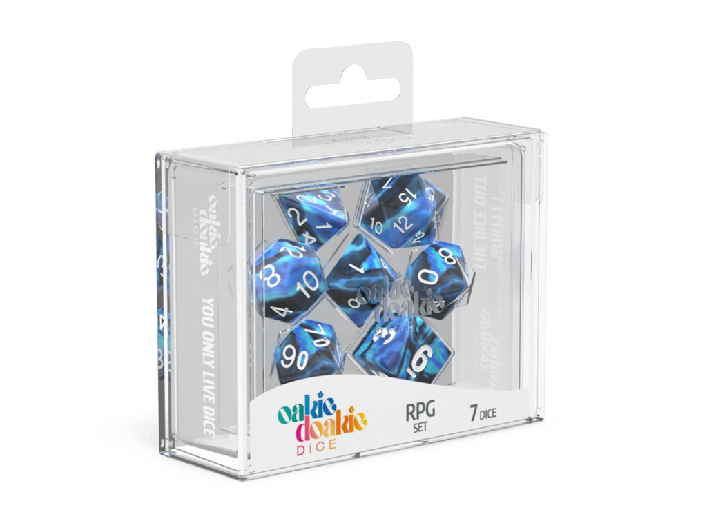 Oakie doakie dice - Gemidice 7 terninger til rollespil