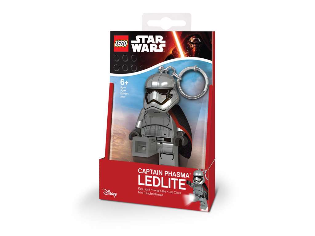 LEGO Star Wars nøglering med lys - Captain Phasma