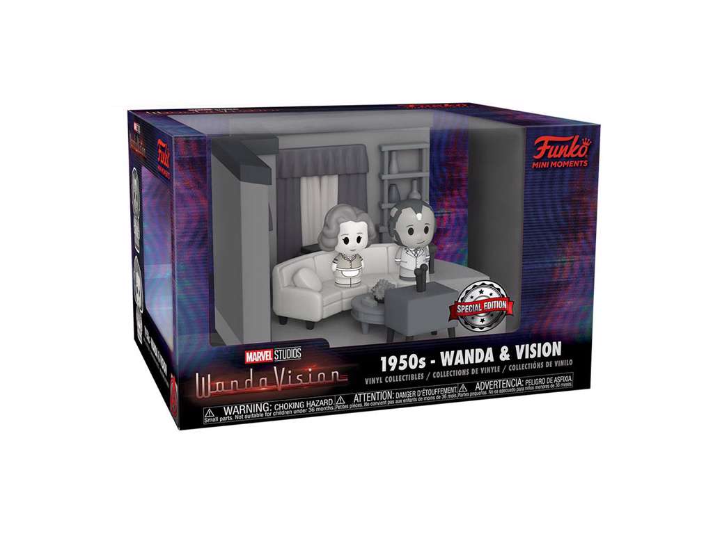 WandaVision POP! Mini Moment Vinyl Figure Set LR 50's 9 cm