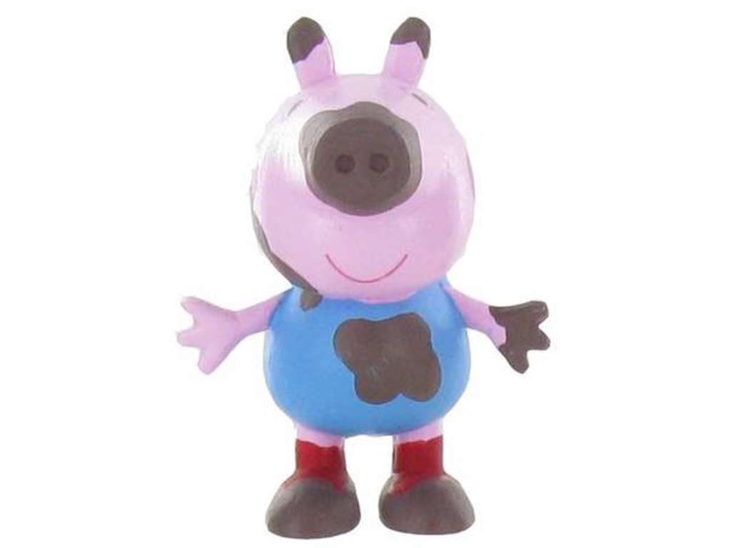 Gurli Gris mini figur af George On The Mud på 5 cm