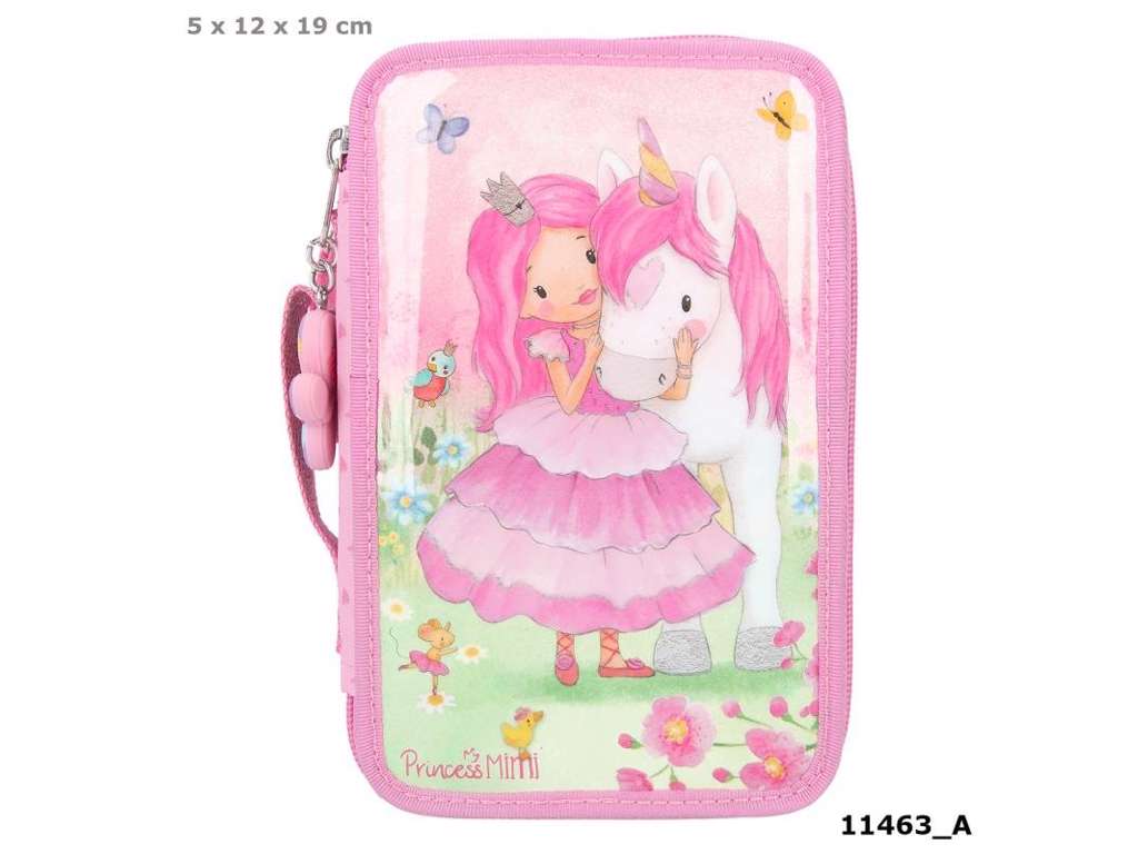 Princess Mimi dobbelt penalhus - enhjørning