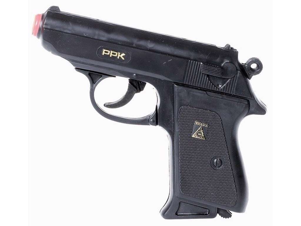 25-skuds Pistol PPK 158mm.