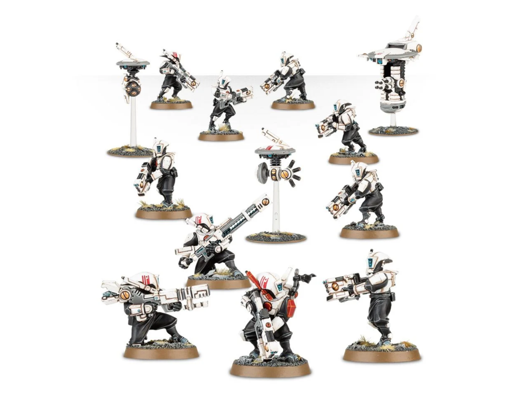 Tau Empire Pathfinder Team - Figursæt til Warhammer 40.000