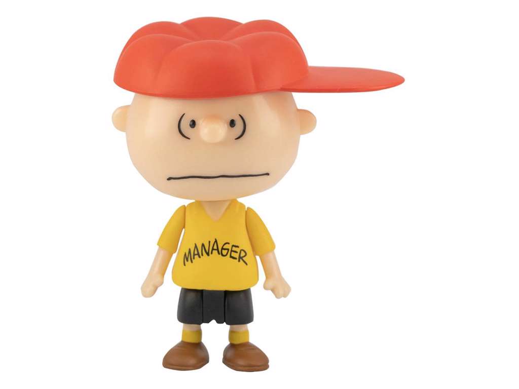 Peanuts ReAction Wave 2 Charlie Brown Manager actionfigur på 10 cm