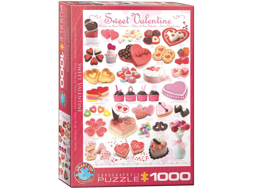 Sweet Valentine - Puslespil på 1000 brikker