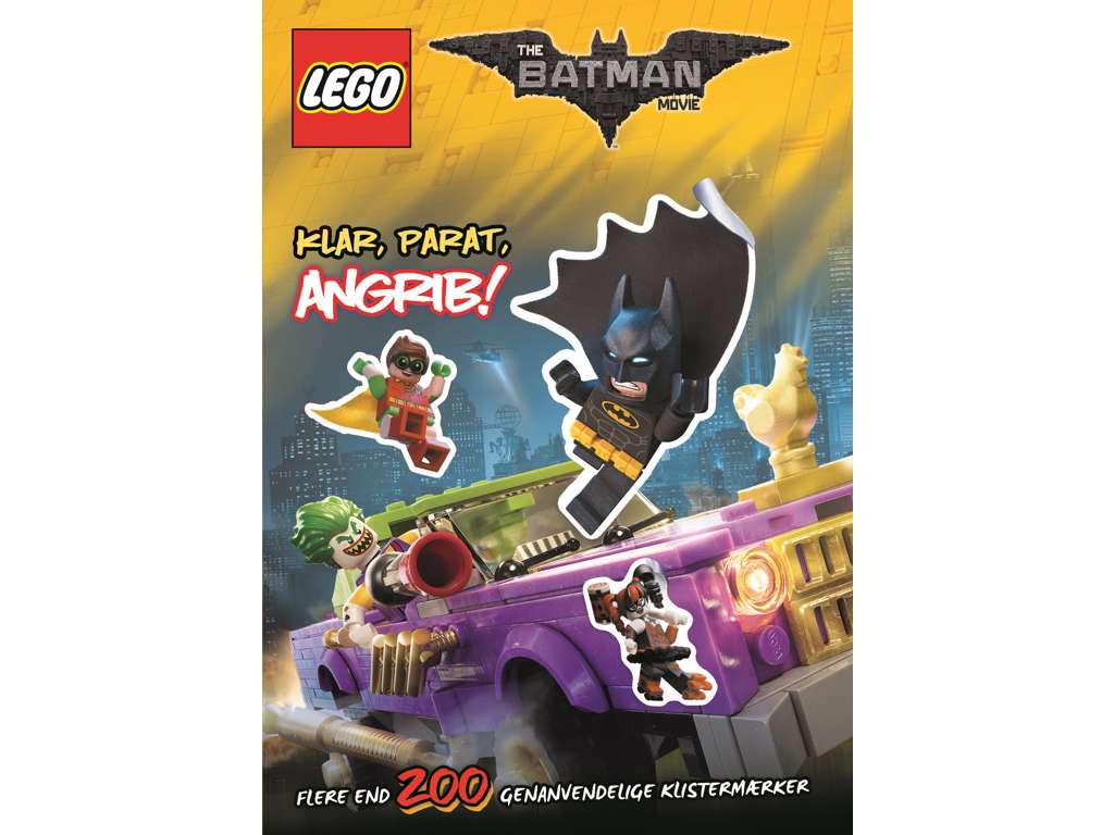 LEGO® BATMAN: Klar - parat - angrib! - klistermærkebog