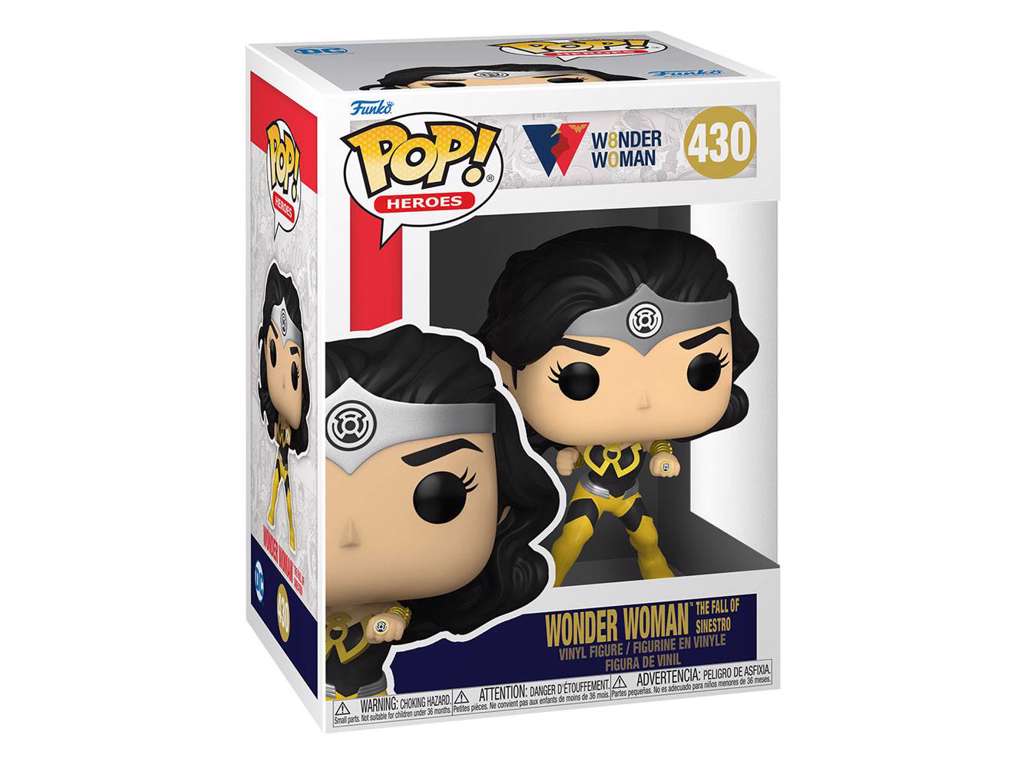 Wonder Woman 80th Anniversary POP! Heroes Vinyl Figure Wonder Woman (The Fall Of Sinestro) 9 cm