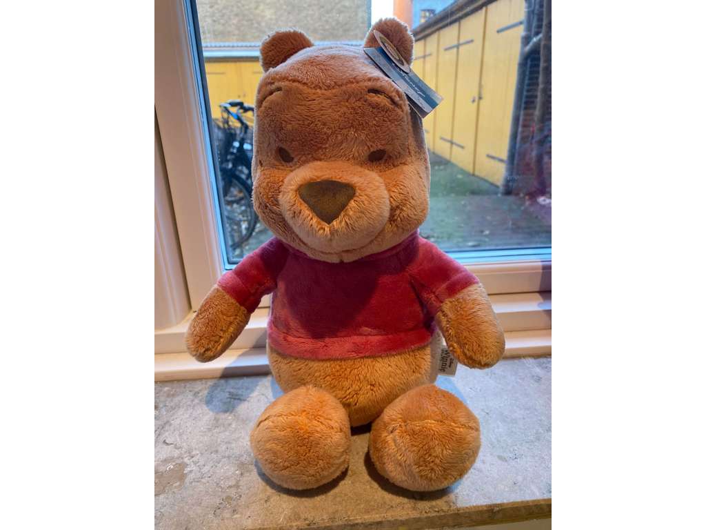 Peter Plys på 45 cm af genbrugsmateriale