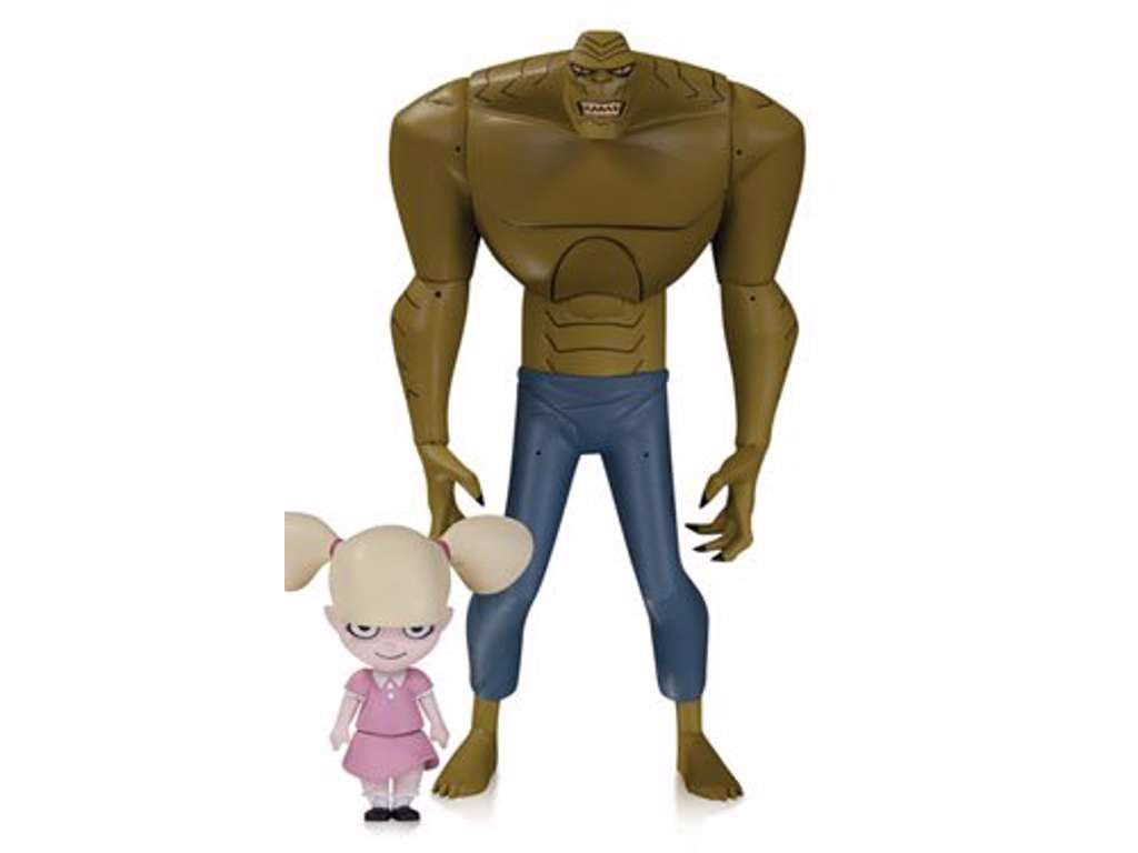The New Batman Adventures action figur Killer Croc with Baby Doll 16 cm